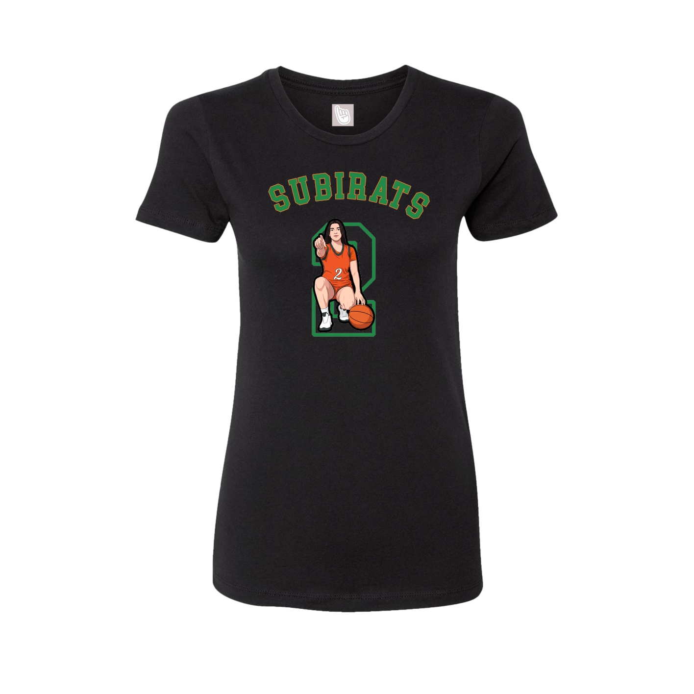 Womens Tee — Shirsey Arch in Black