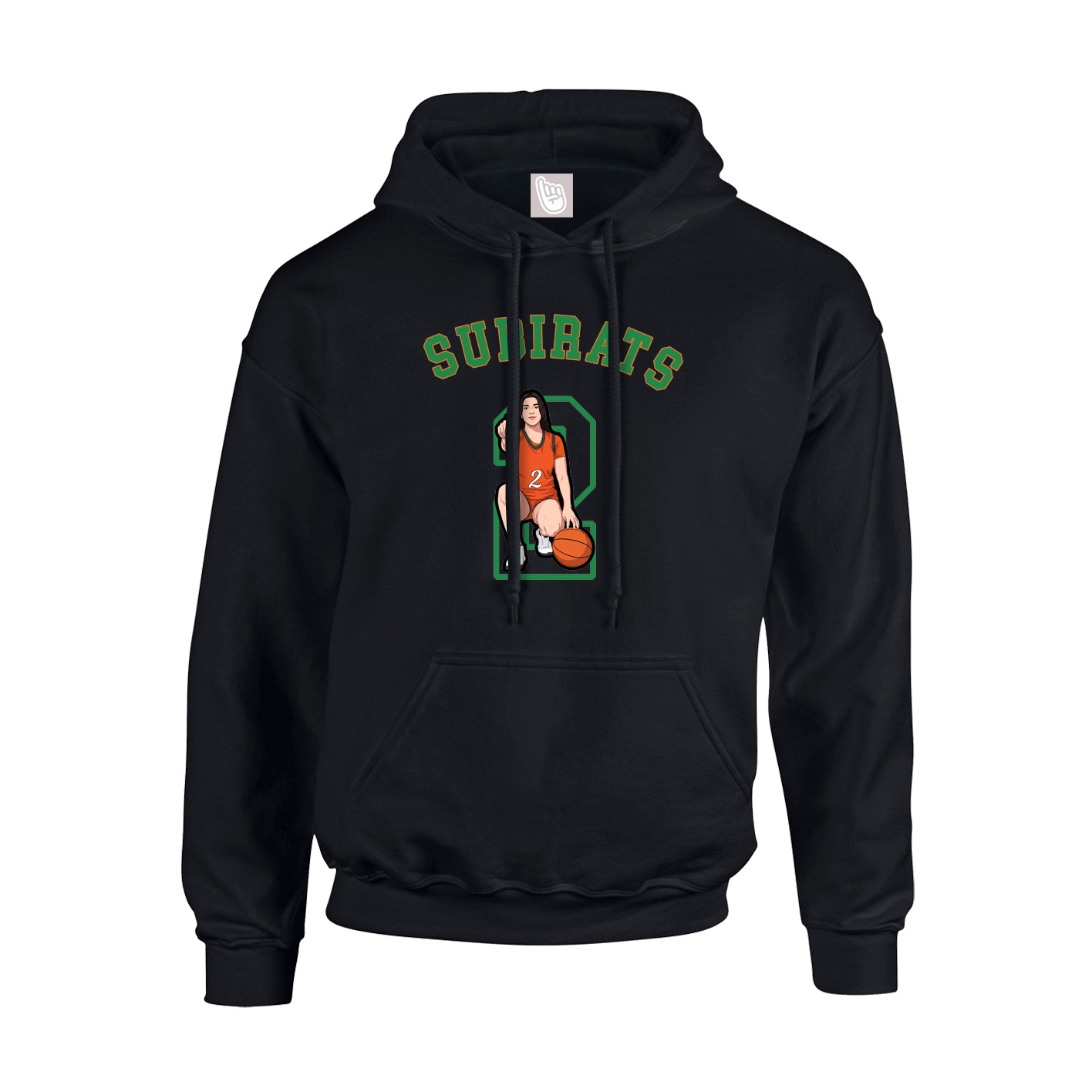 Hoodie — Shirsey Arch in Black