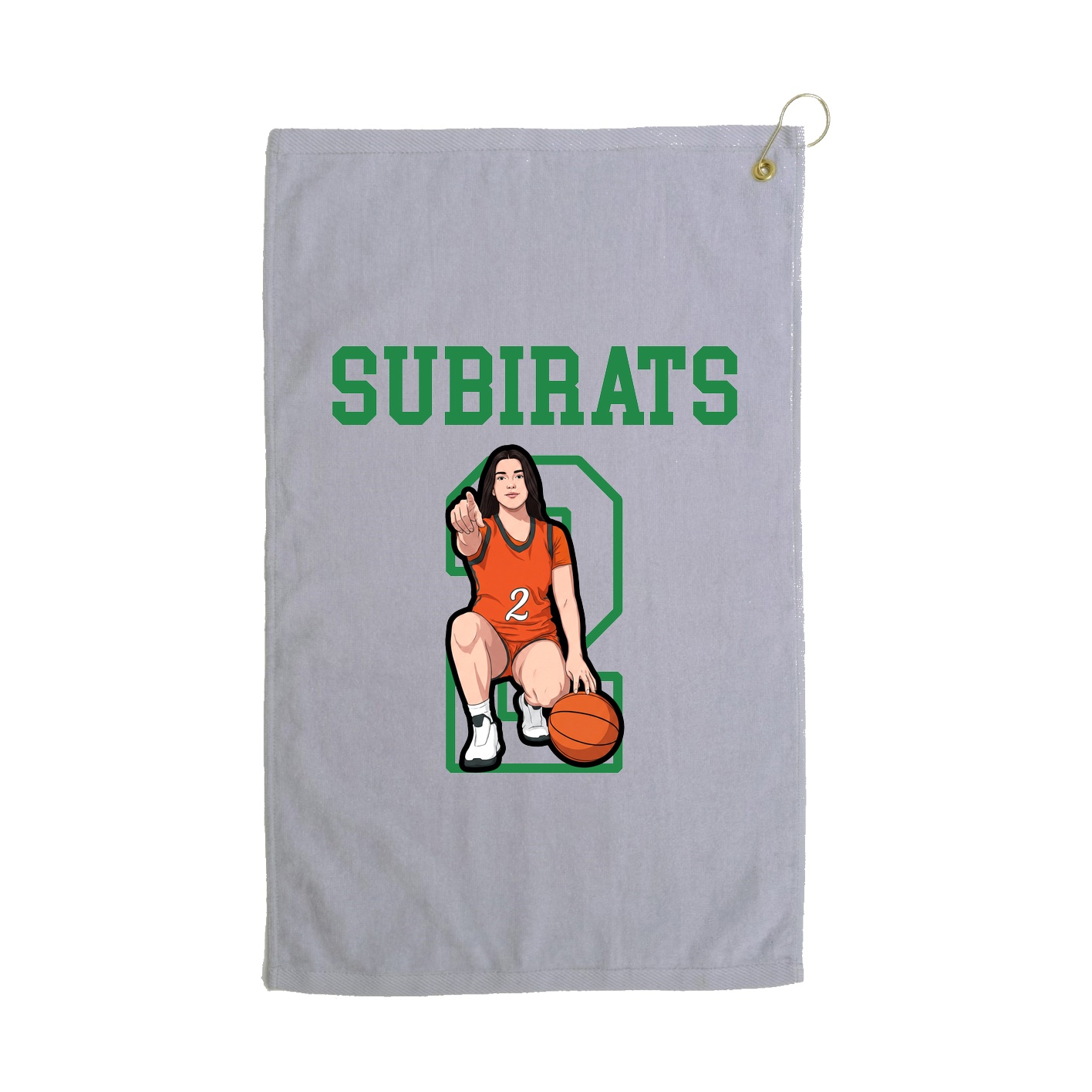 Golf Towel — Shirsey in Grey