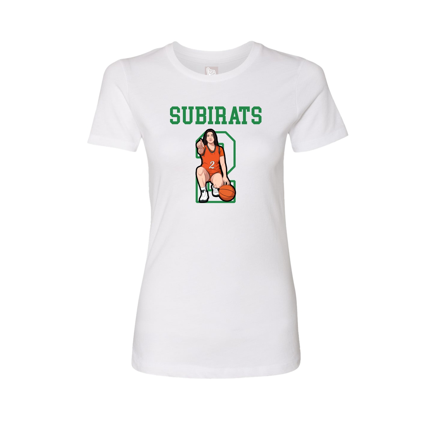 Fitted Women's Tee — Shirsey in White