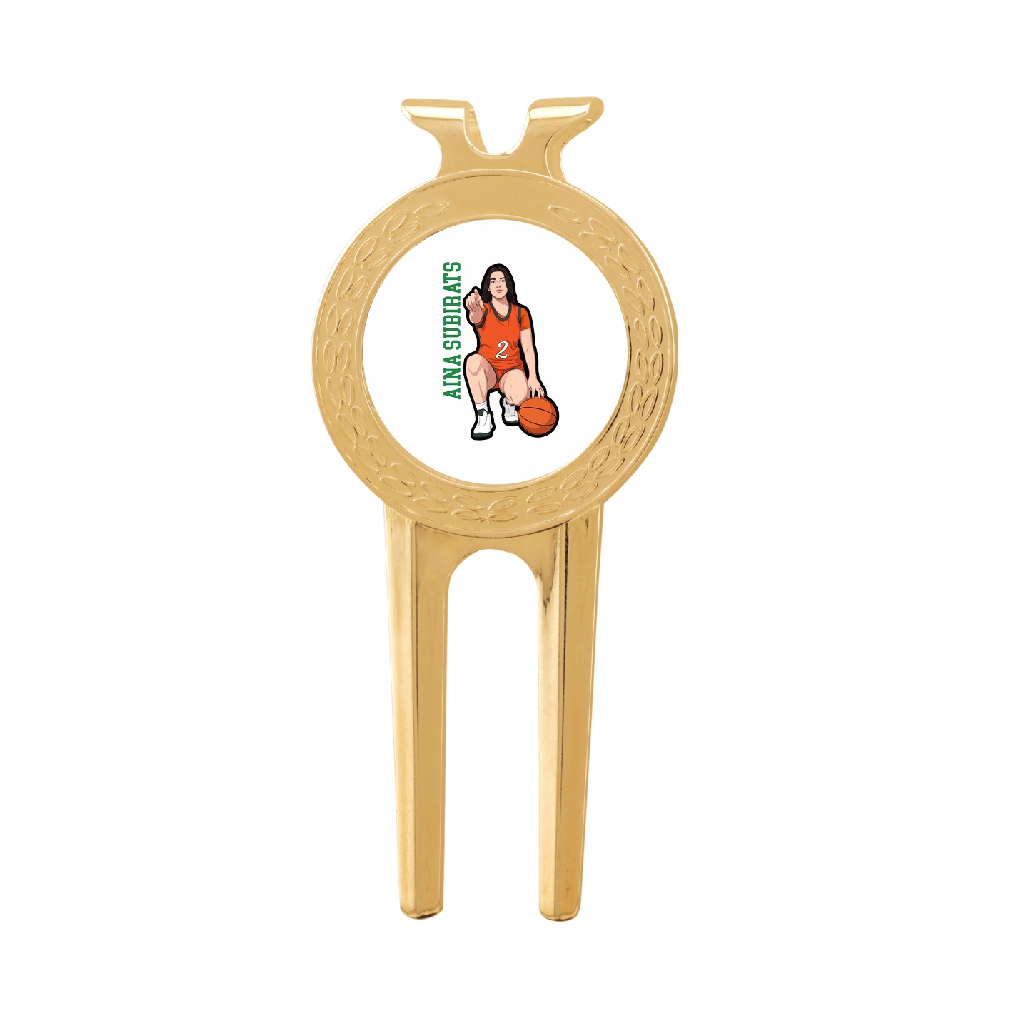 Divot Tool with Ball Marker — Name Vertical in Classic