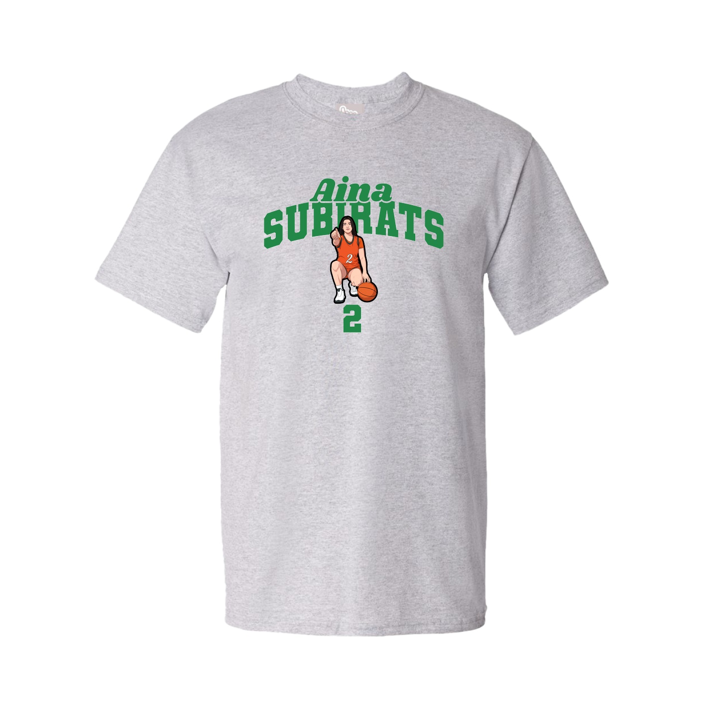 Youth Tee — Signature Arch in Grey
