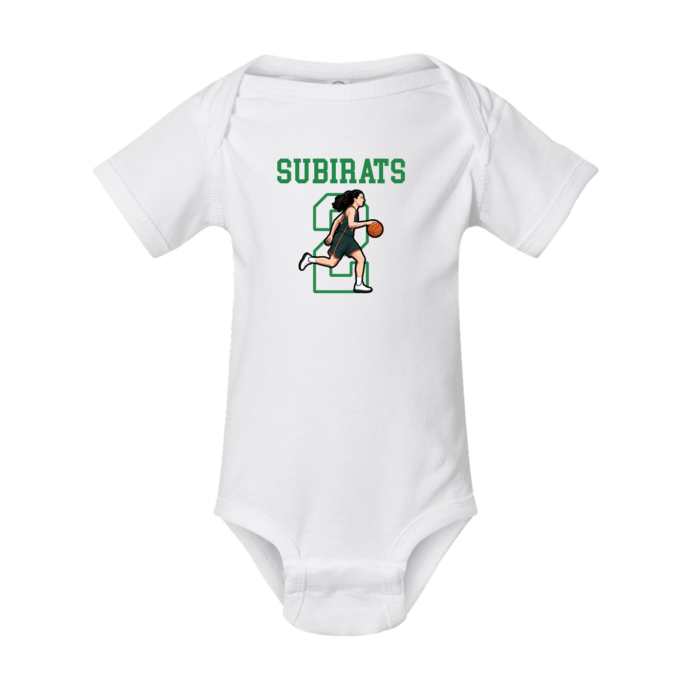 Baby Onesie — Shirsey in White