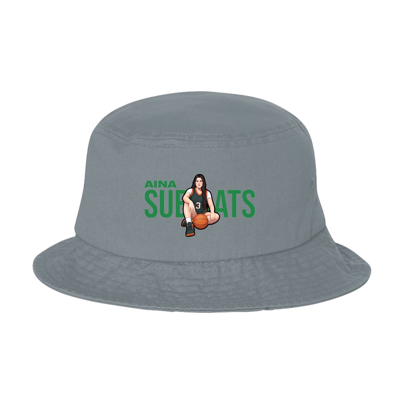 Bucket Cap — Player Name in Grey