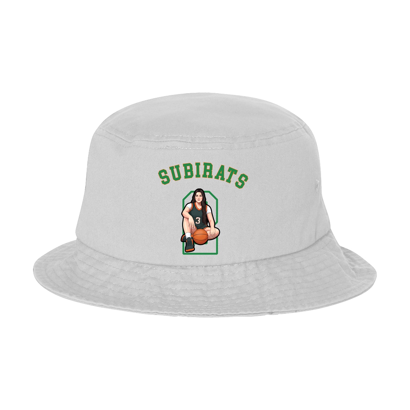 Bucket Cap — Shirsey Arch in White