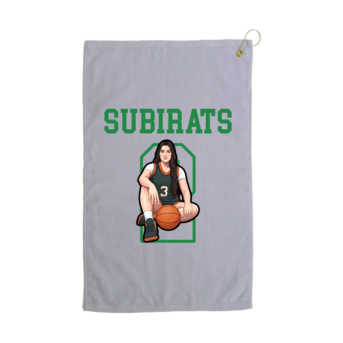 Golf Towel — Shirsey in Grey