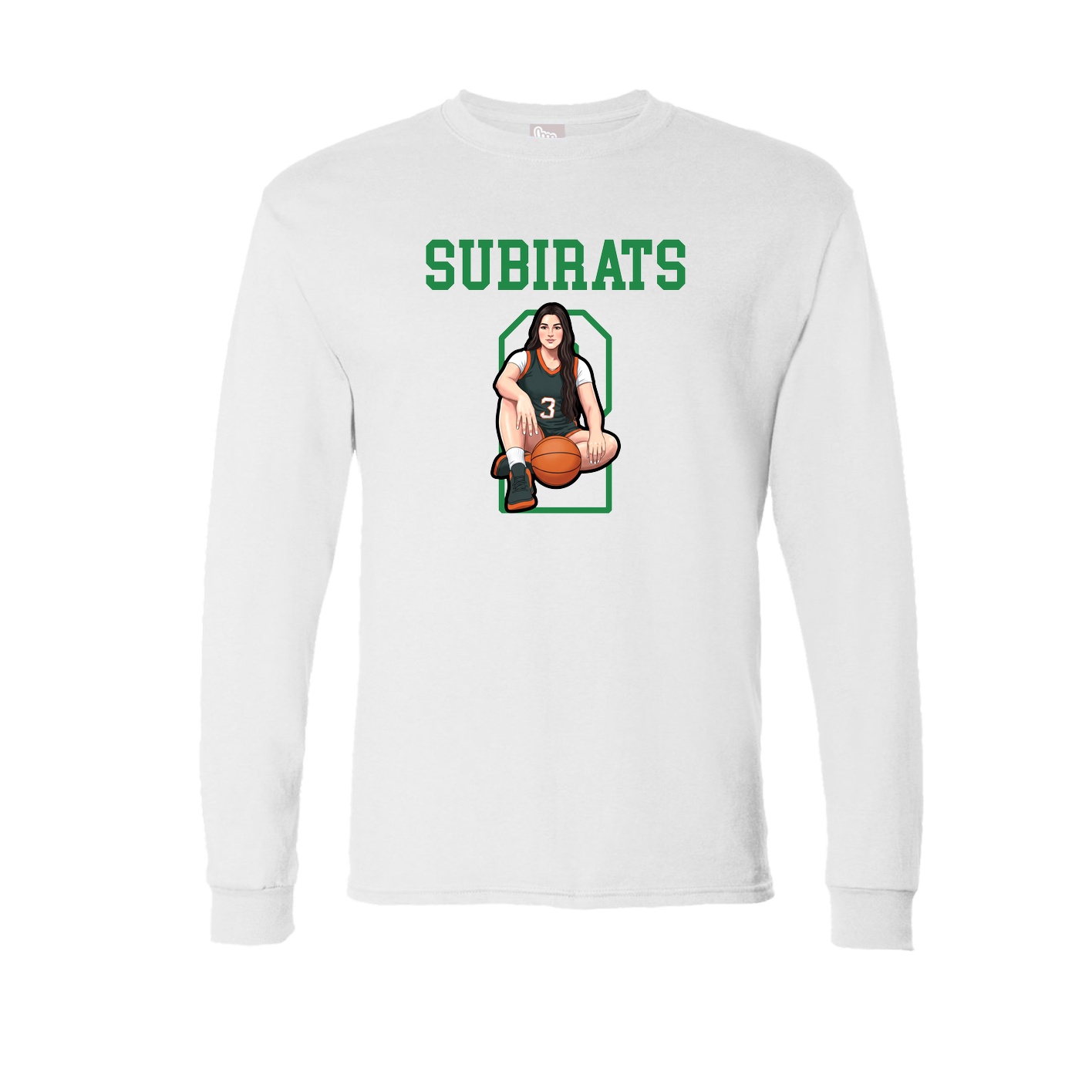 Long Sleeve Tee — Shirsey in White