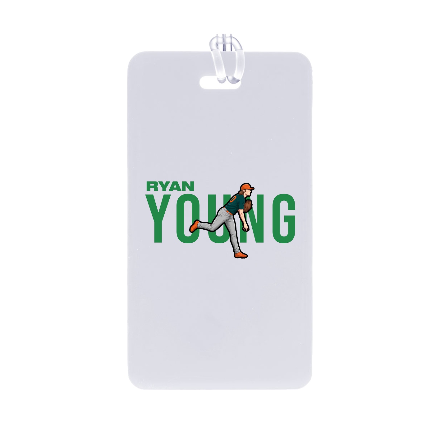 Bag Tag — Player Name in Classic