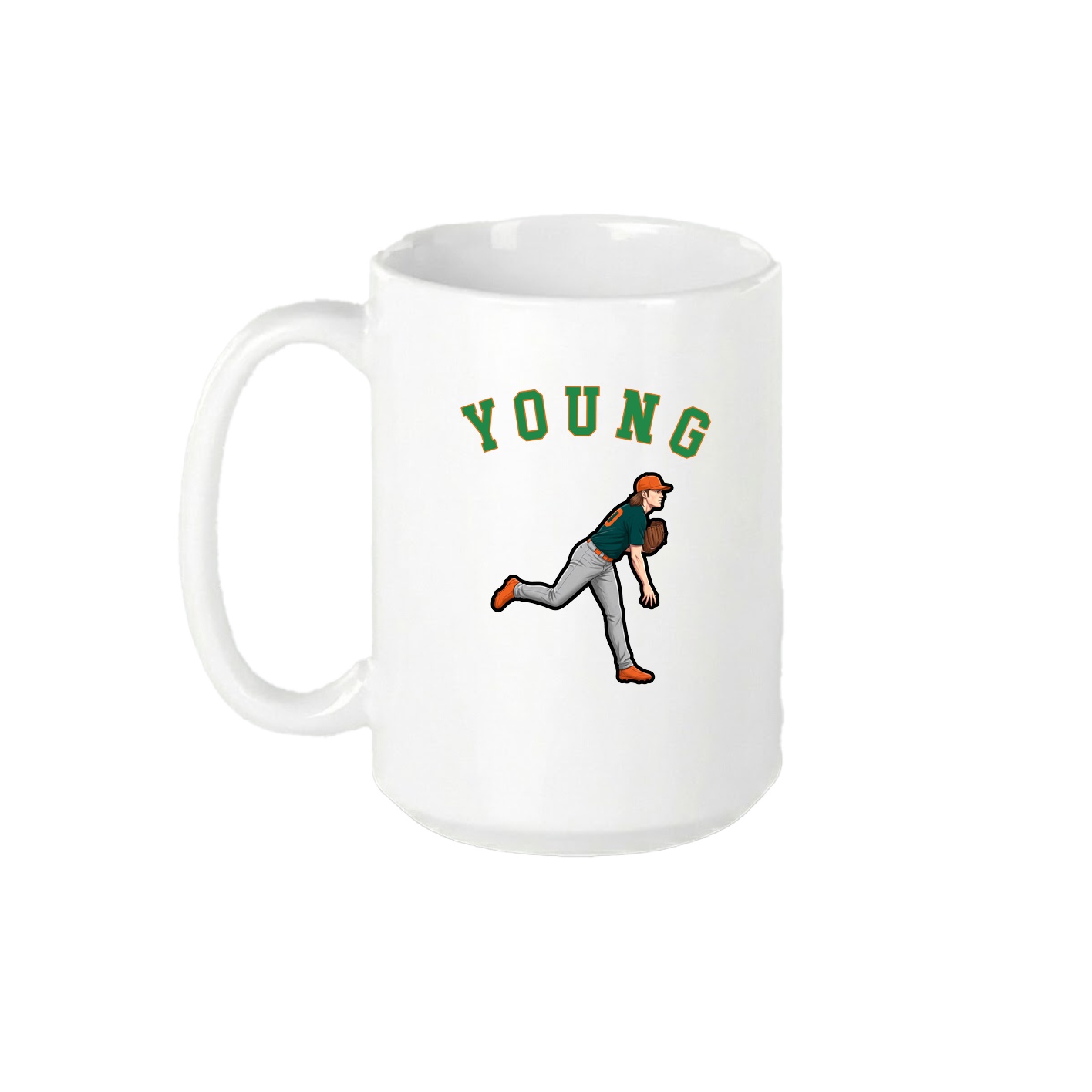 15oz Coffee Mug — Shirsey Arch in White