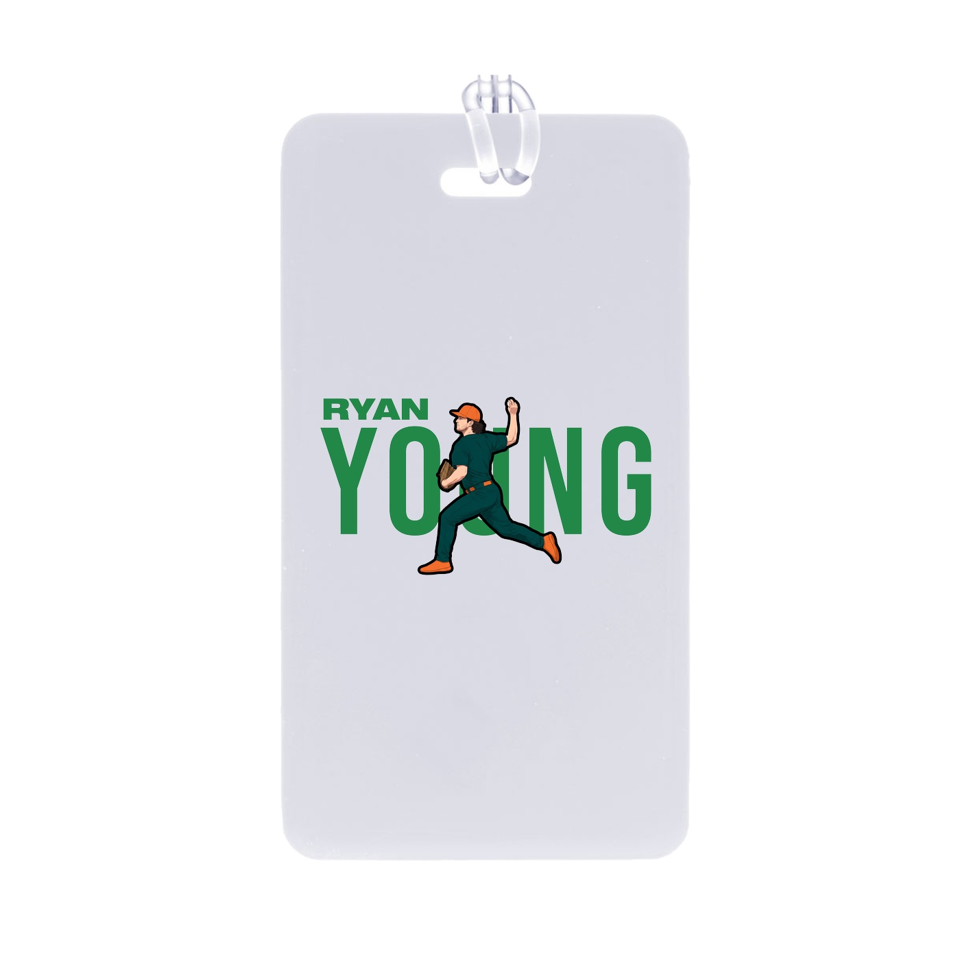 Bag Tag — Player Name in Classic