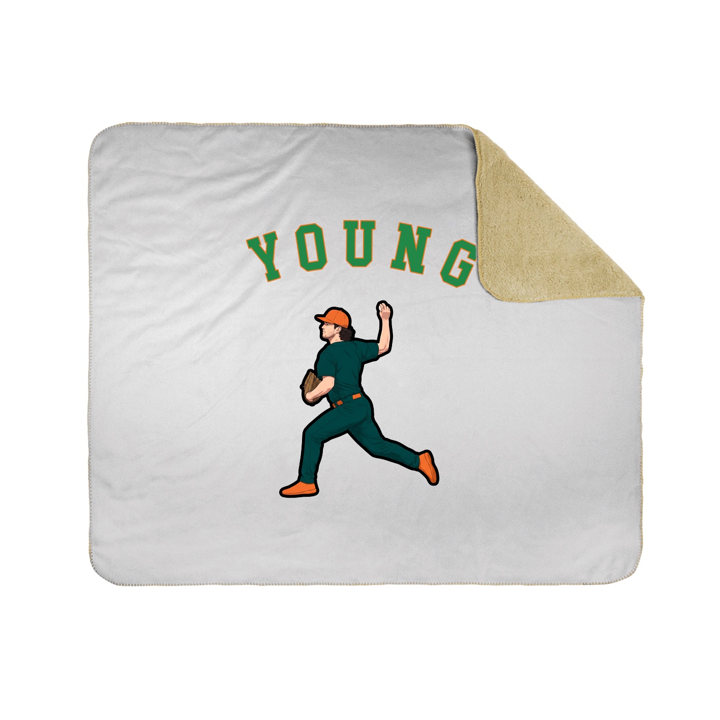 Throw Blanket — Shirsey Arch in White