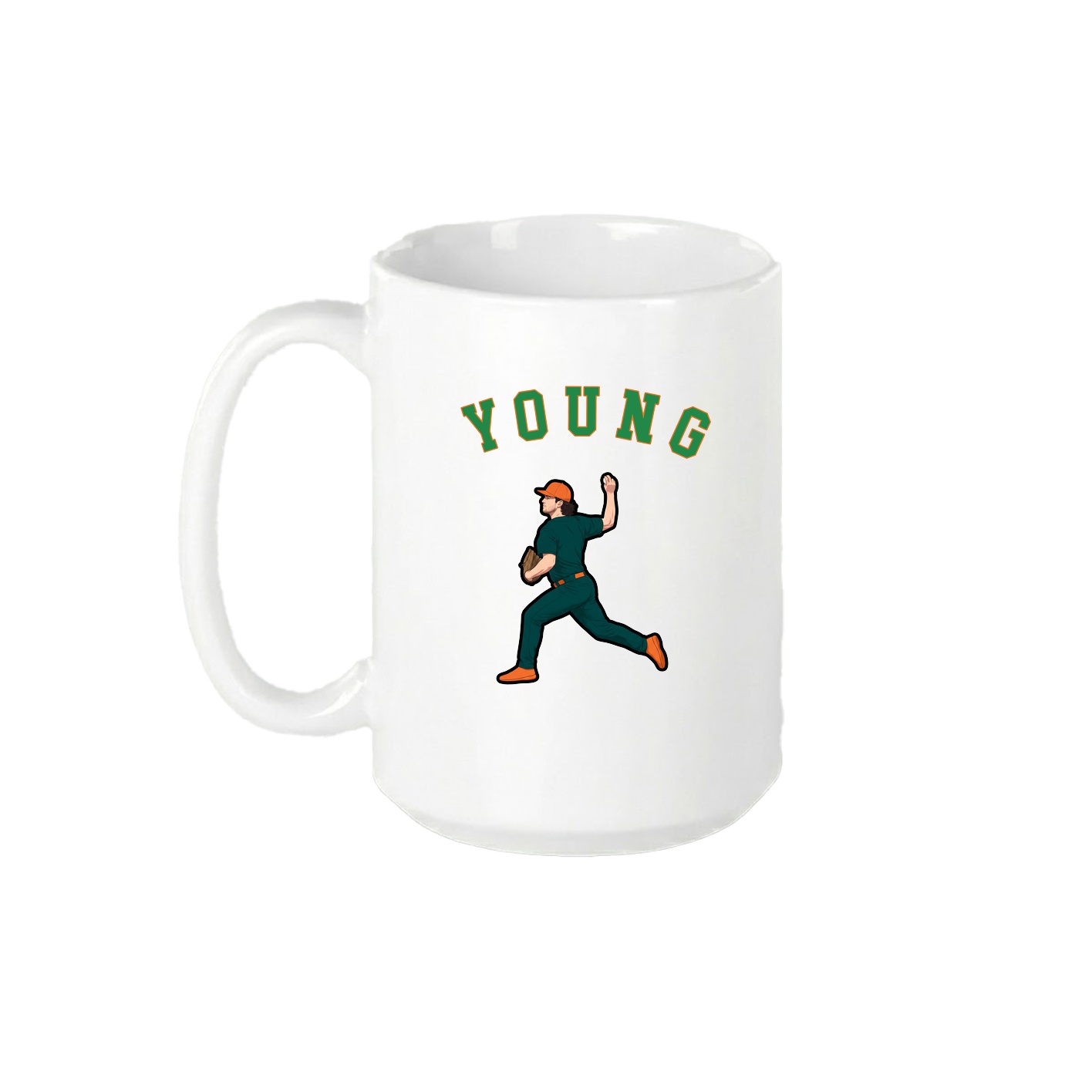 15oz Coffee Mug — Shirsey Arch in White
