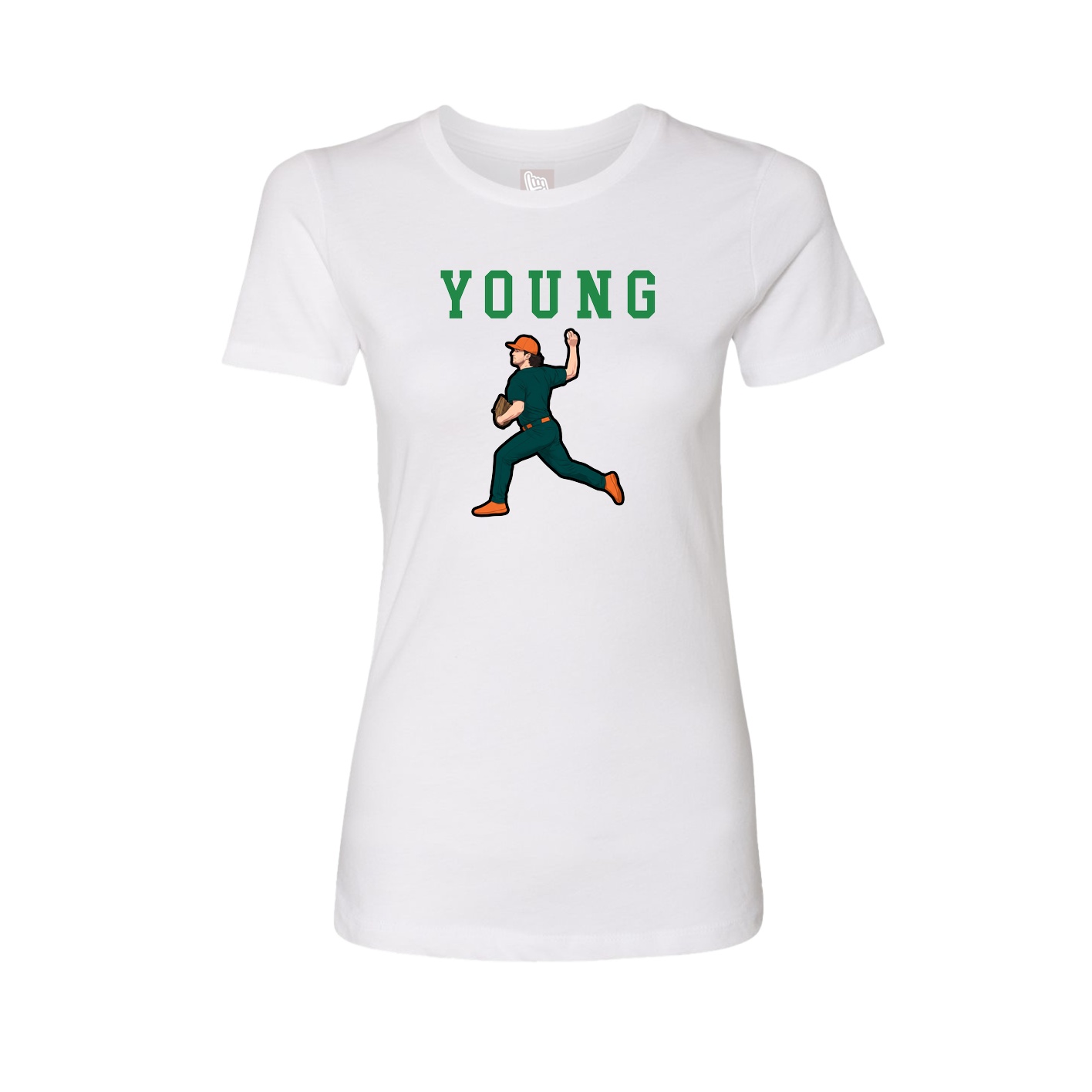 Fitted Women's Tee — Shirsey in White