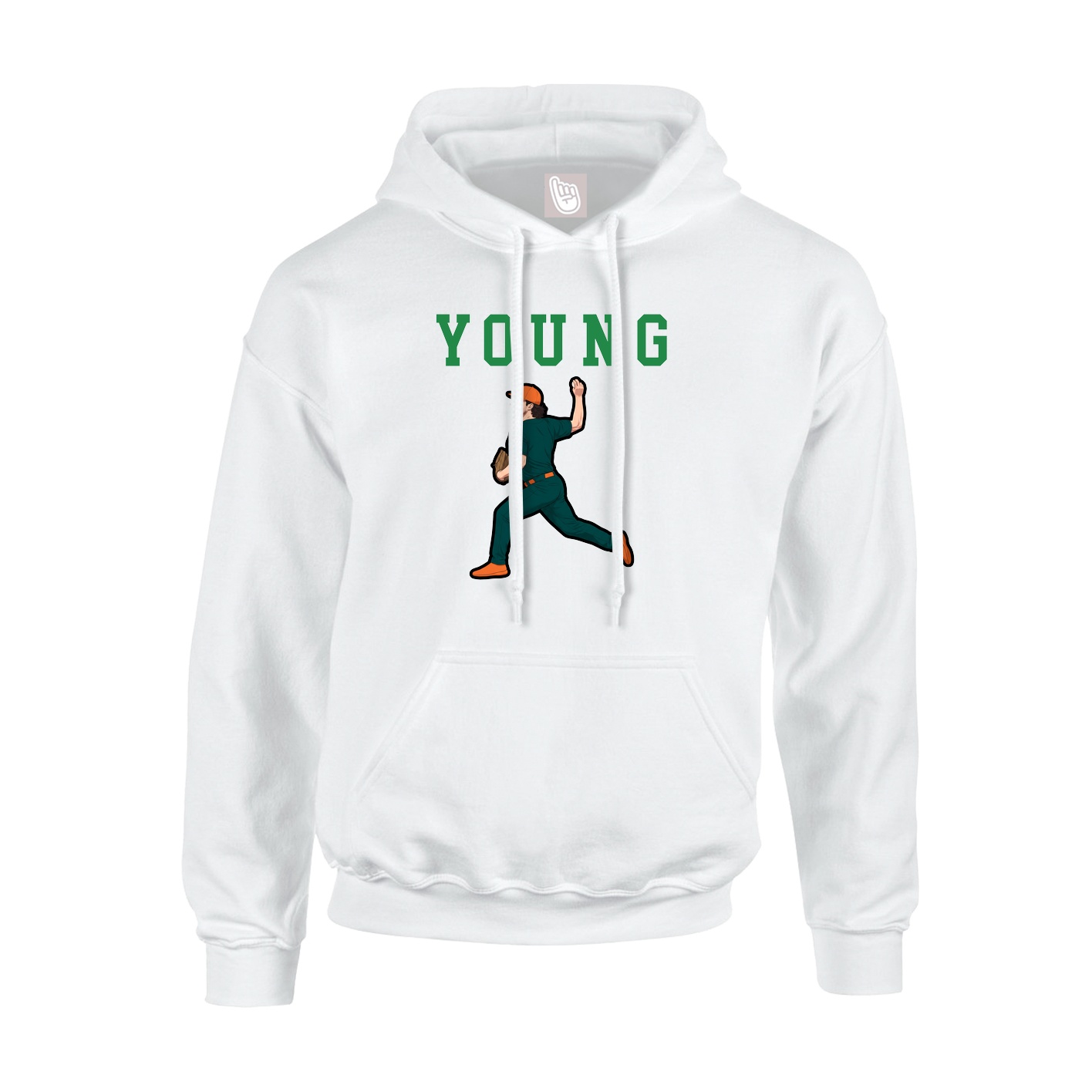 Youth Hoodie — Shirsey in White