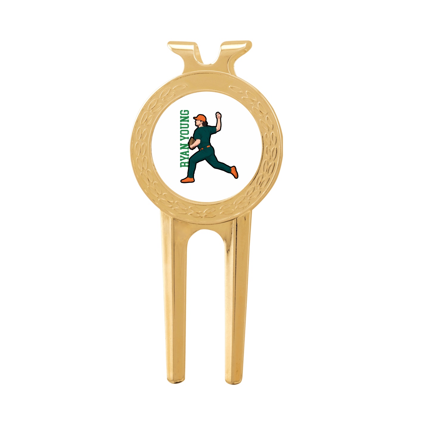 Divot Tool with Ball Marker — Name Vertical in Classic