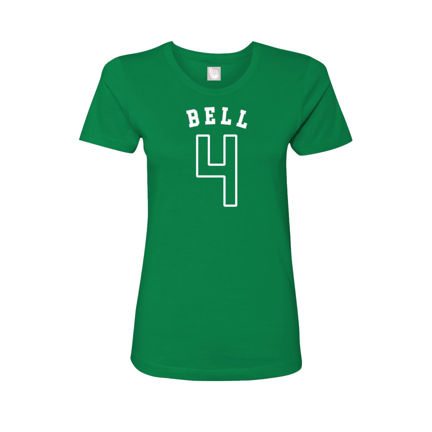 Fitted Women's Tee — Shirsey Arch in Green