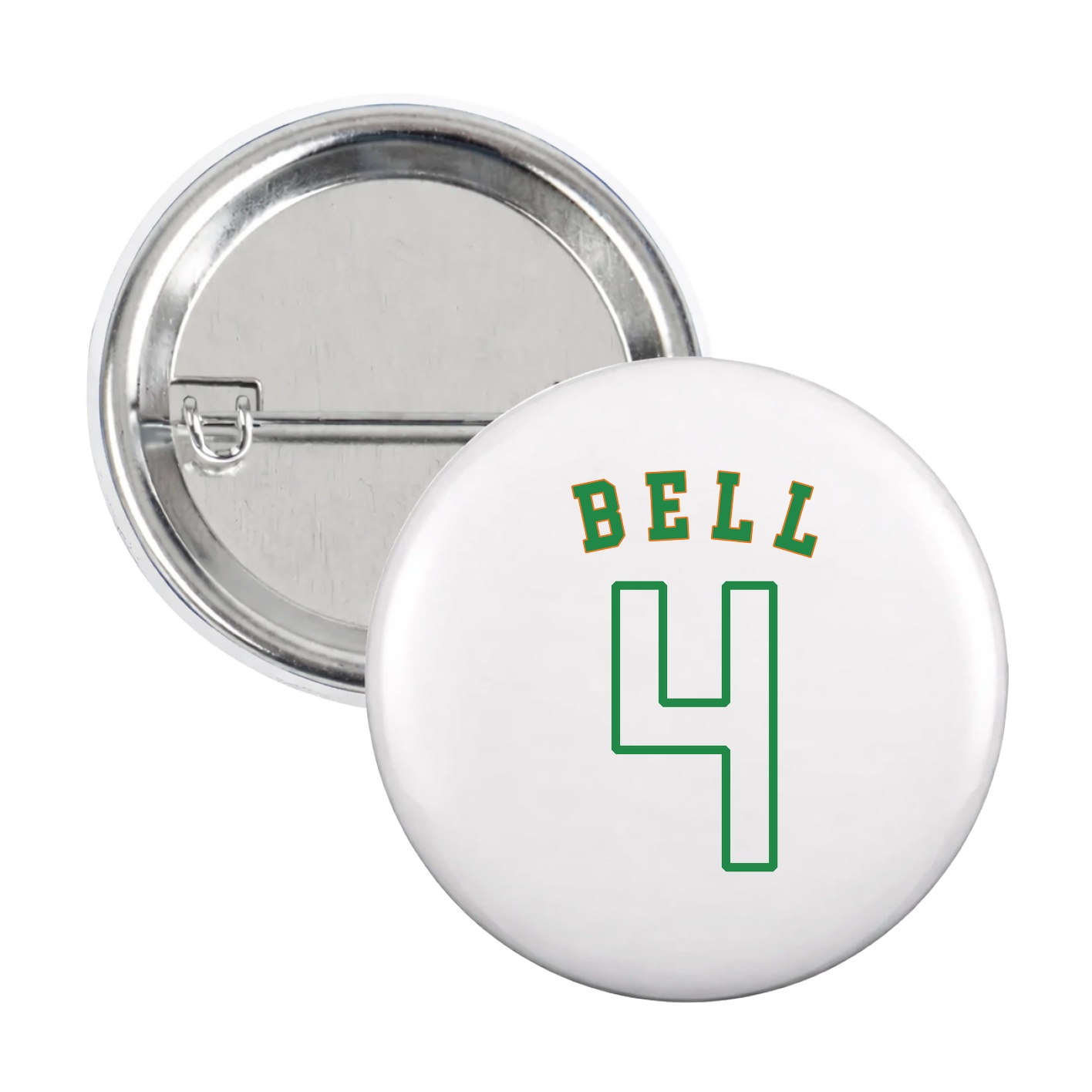 Game Day Button — Shirsey Arch in White