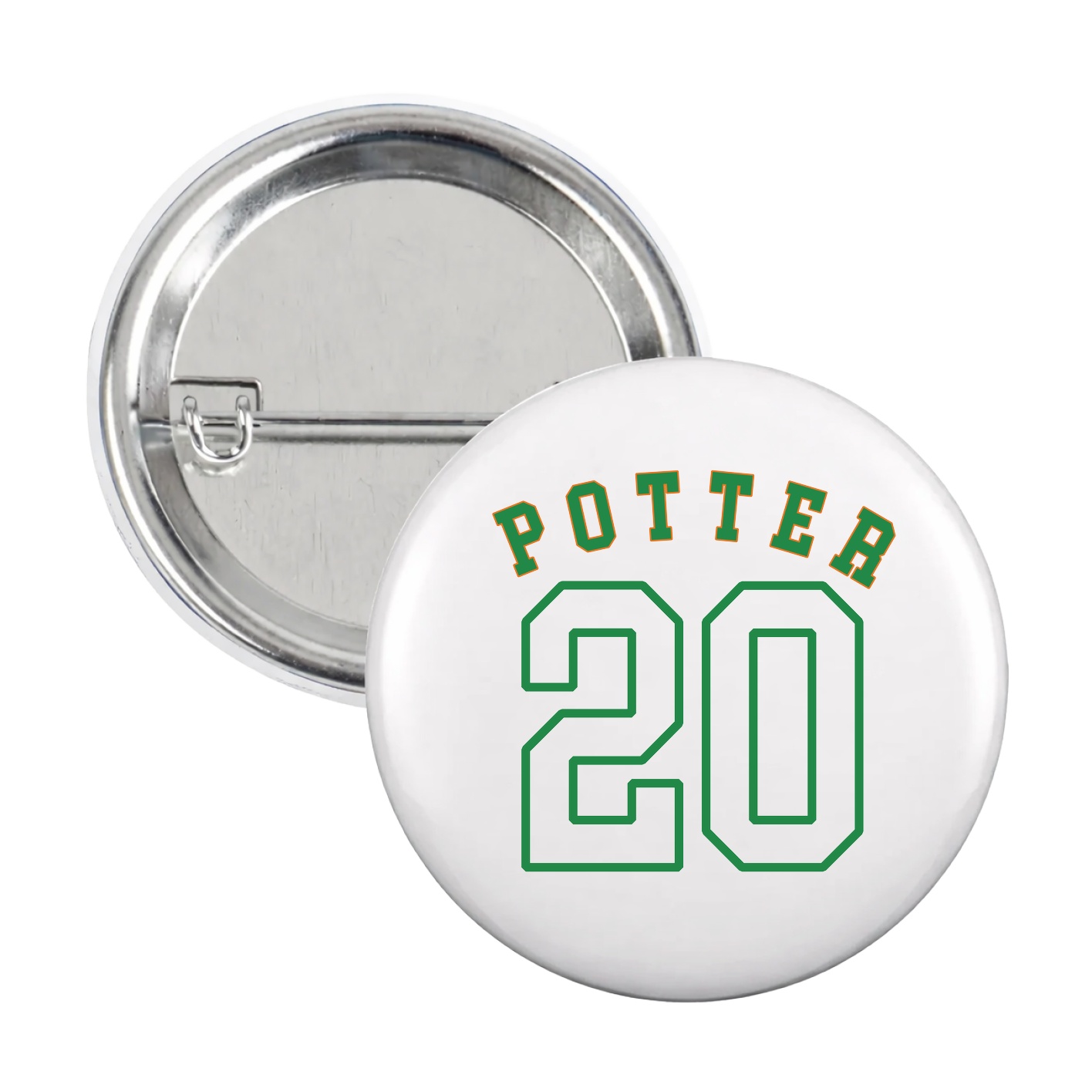 Game Day Button — Shirsey Arch in White