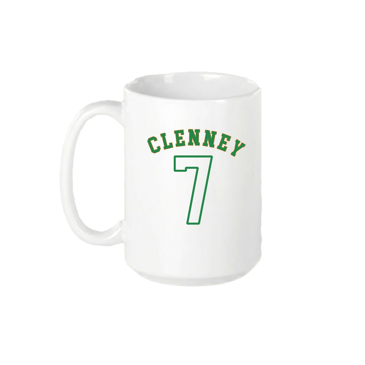 15oz Coffee Mug — Shirsey Arch in White