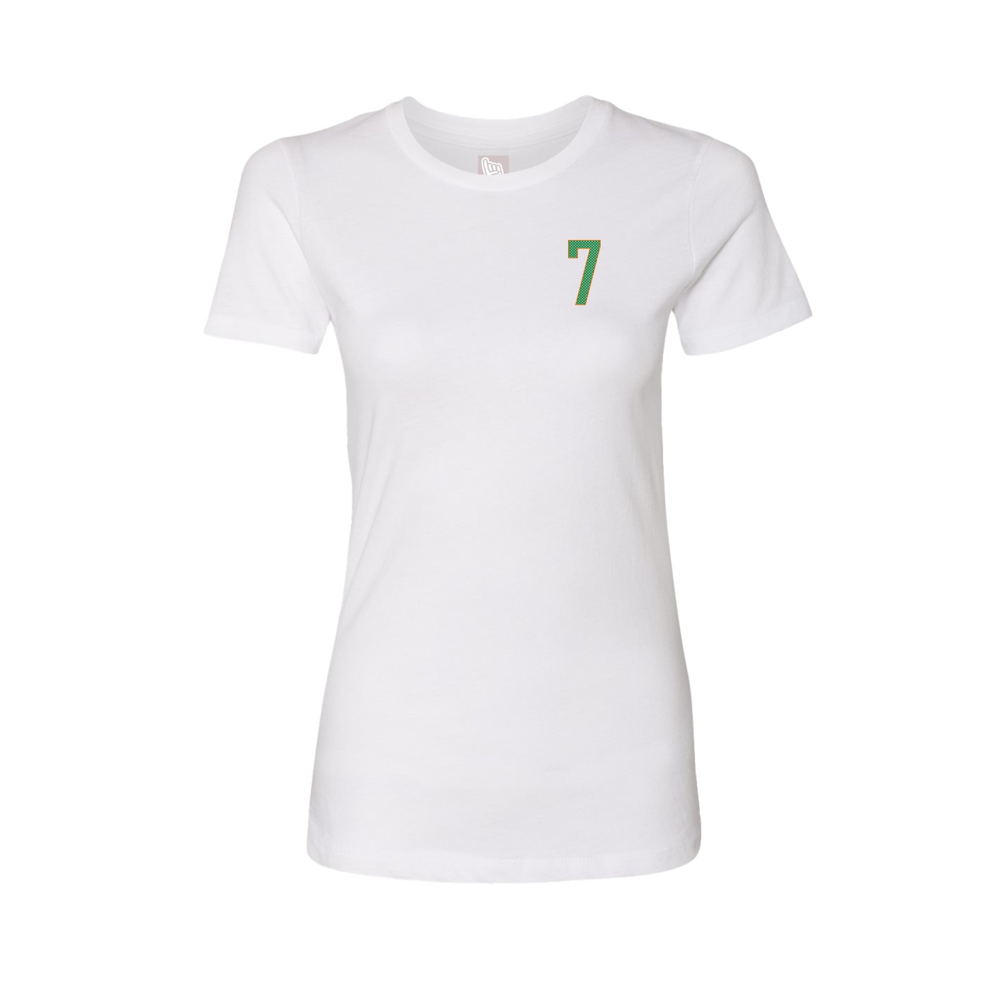 Fitted Women's Tee — Front Shirsy in White