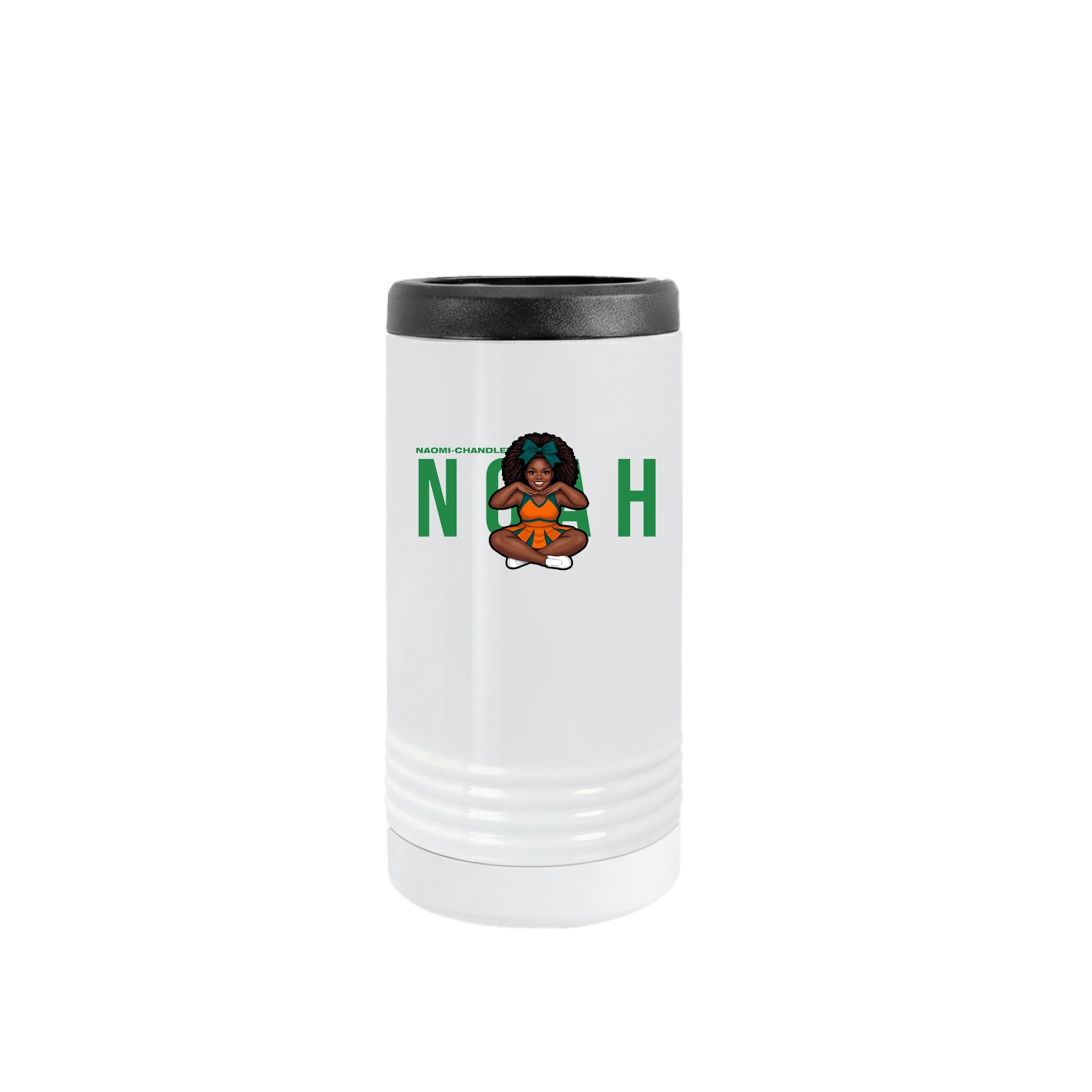 Slim Beverage Holder — Player Name in White