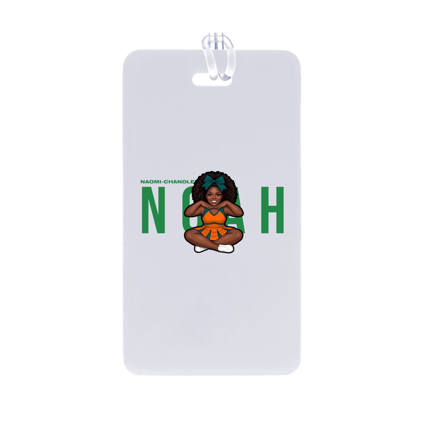 Bag Tag — Player Name in Classic