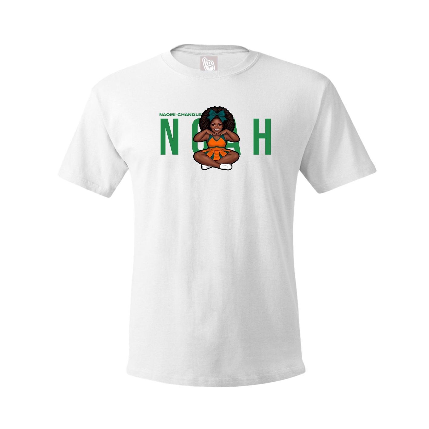 Youth Tee — Player Name in White