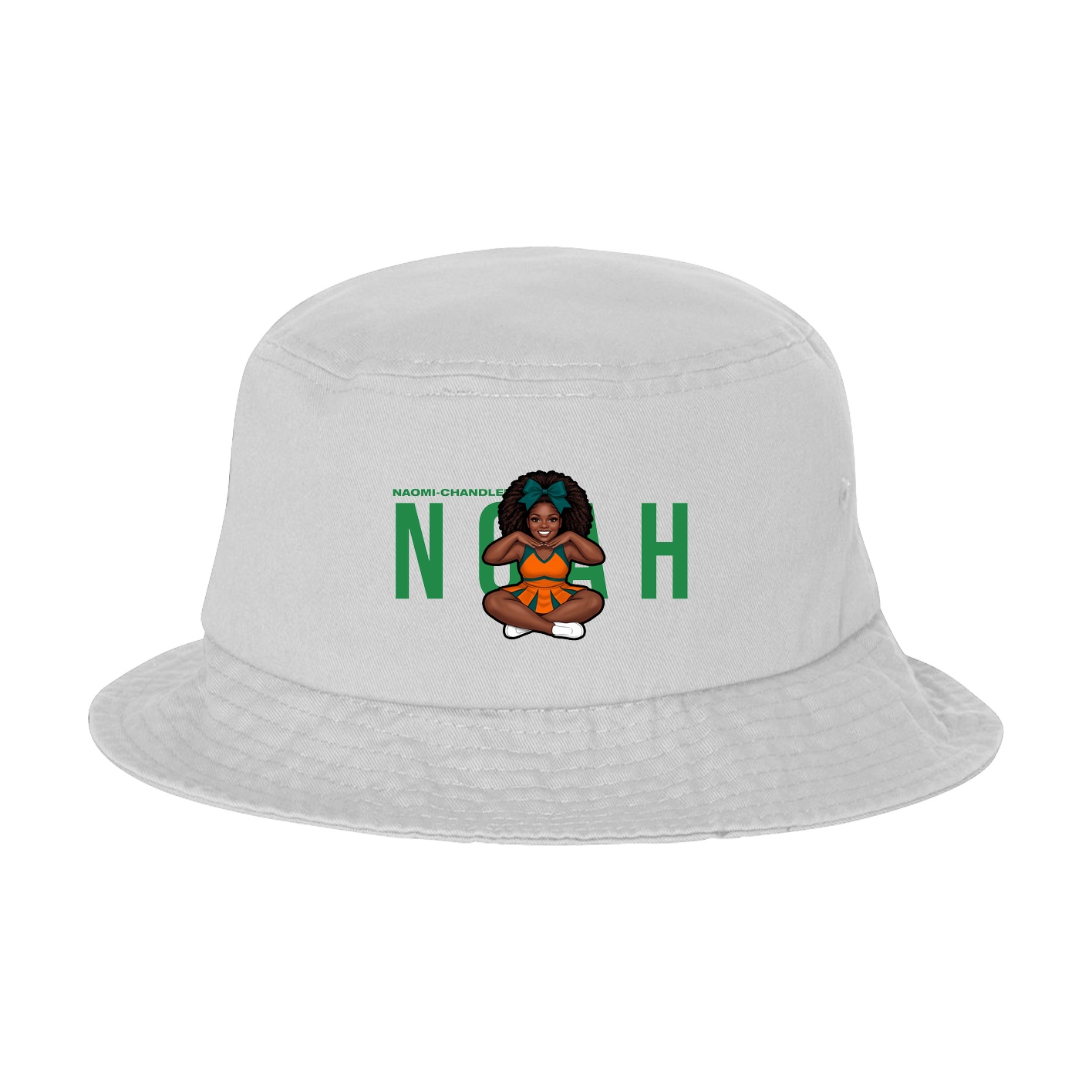Bucket Cap — Player Name in White