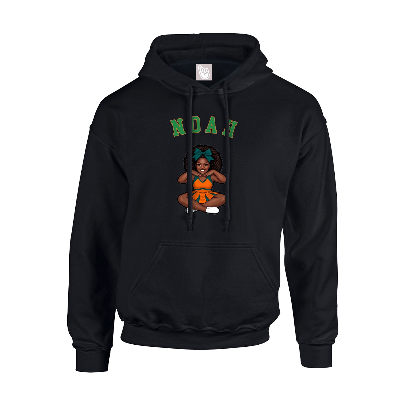 Hoodie — Shirsey Arch in Black