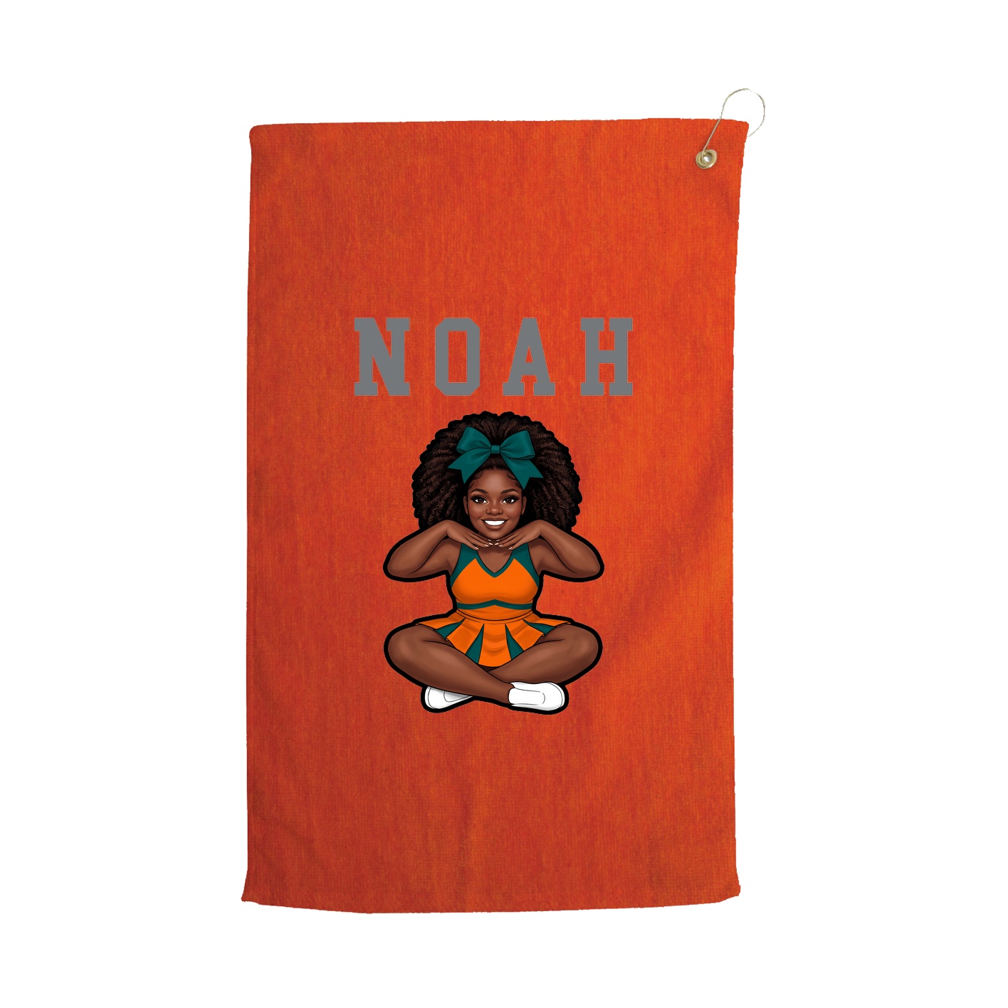 Golf Towel — Shirsey in Orange