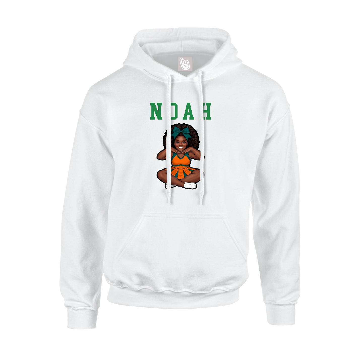 Youth Hoodie — Shirsey in White