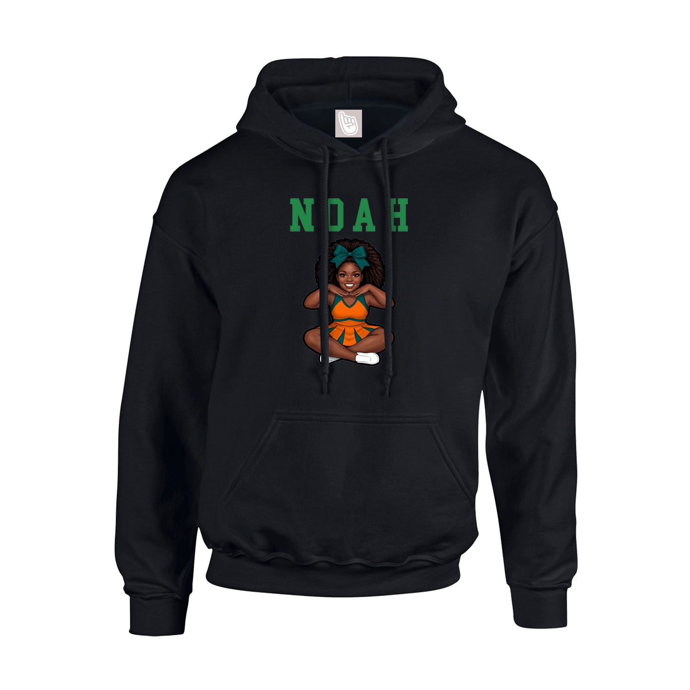 Youth Hoodie — Shirsey in Black