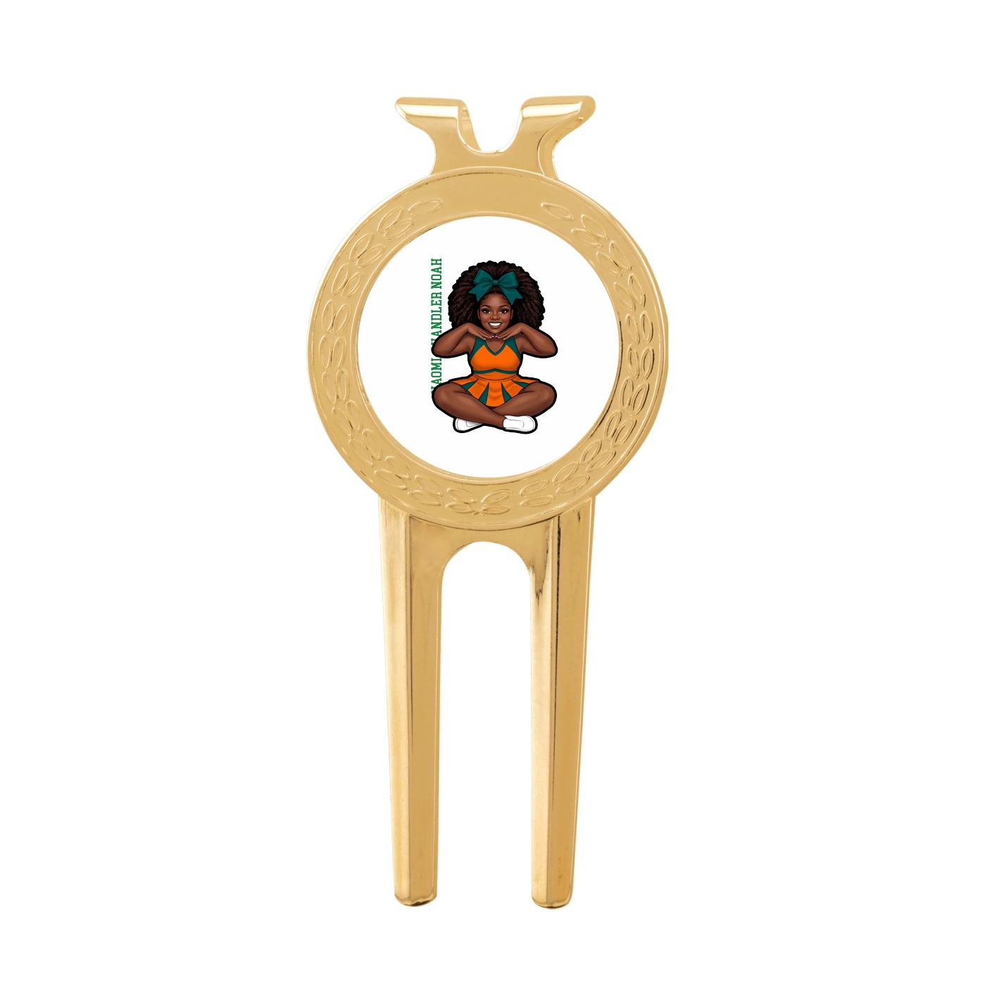 Divot Tool with Ball Marker — Name Vertical in Classic
