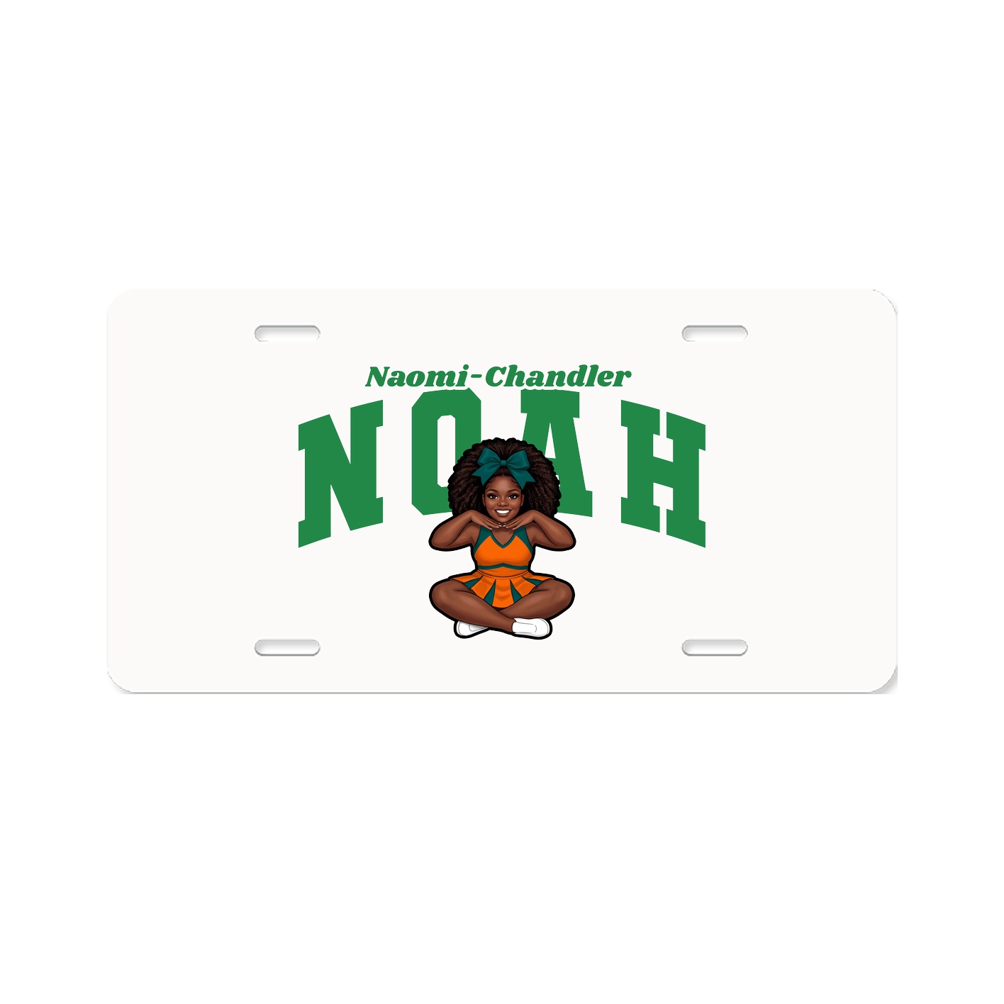 License Plate — Signature Arch in Classic