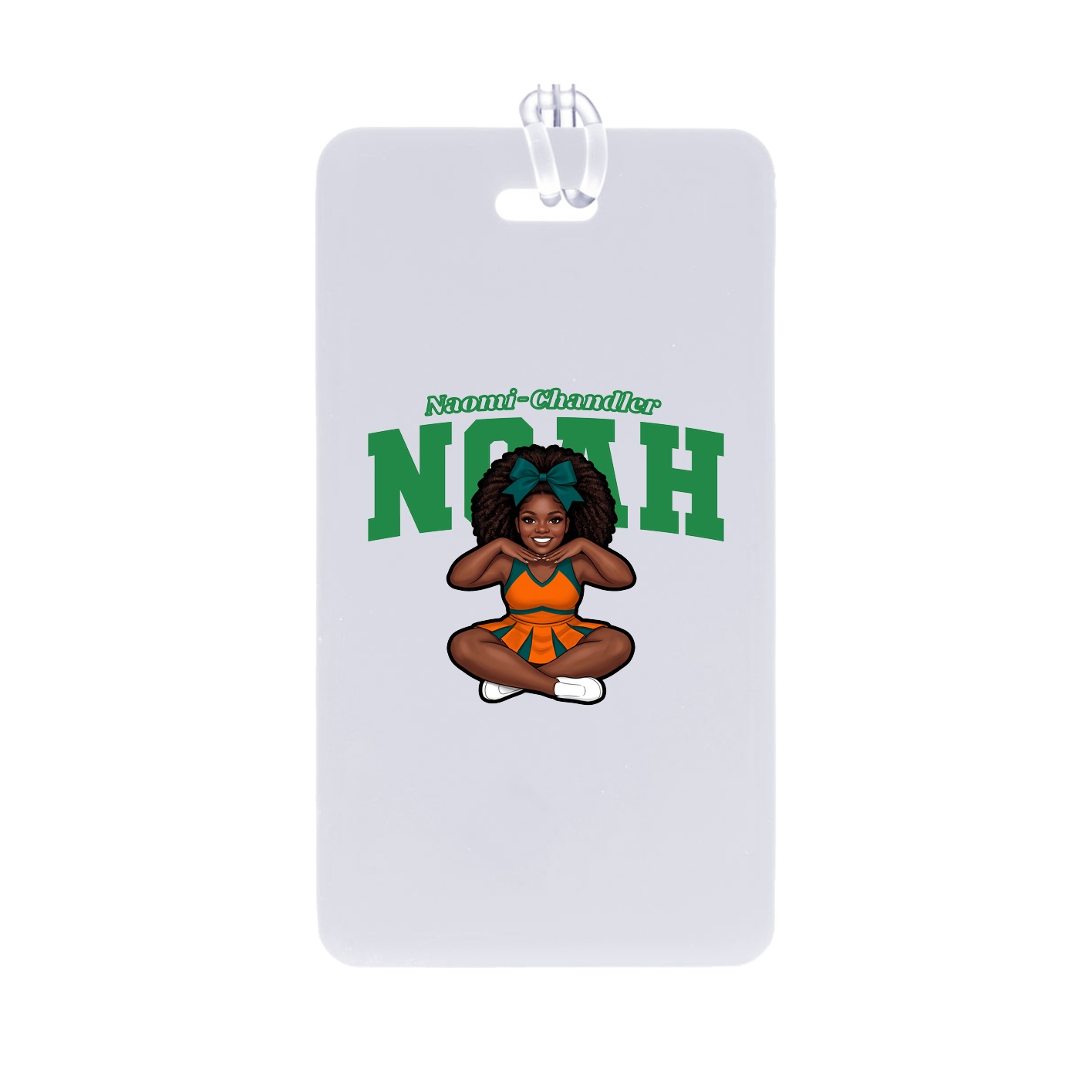 Bag Tag — Name Arch in Classic