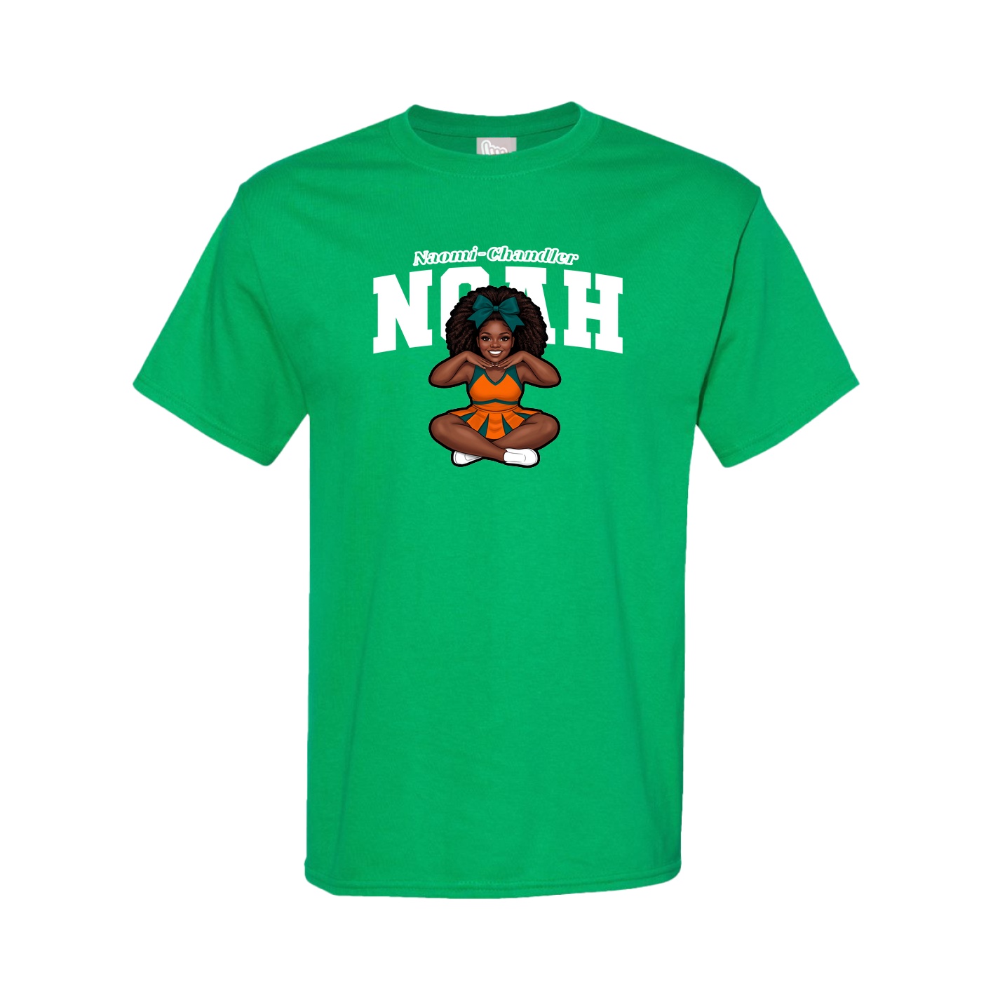 Tee — Name Arch in Green