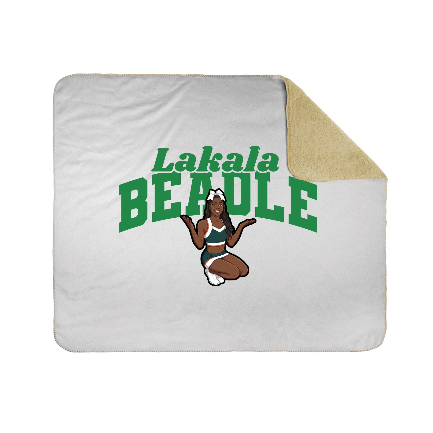 Throw Blanket — Signature Arch in White