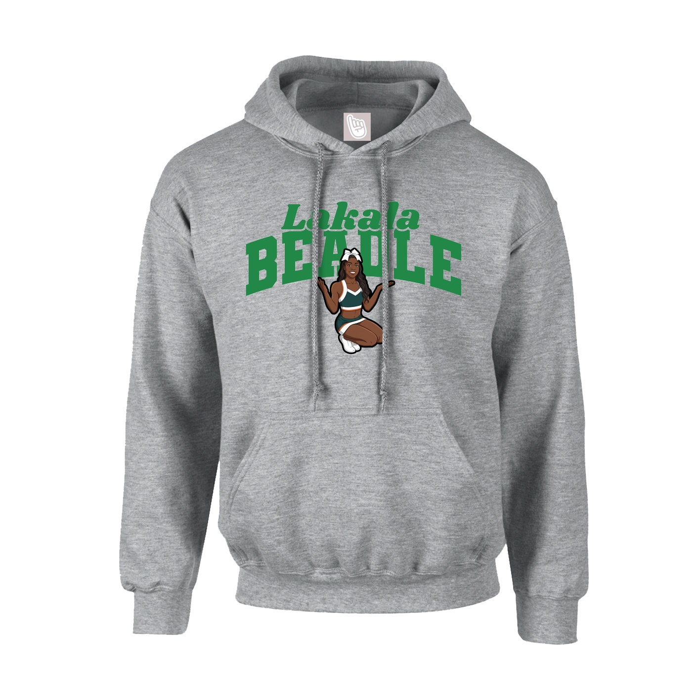 Hoodie — Signature Arch in Grey