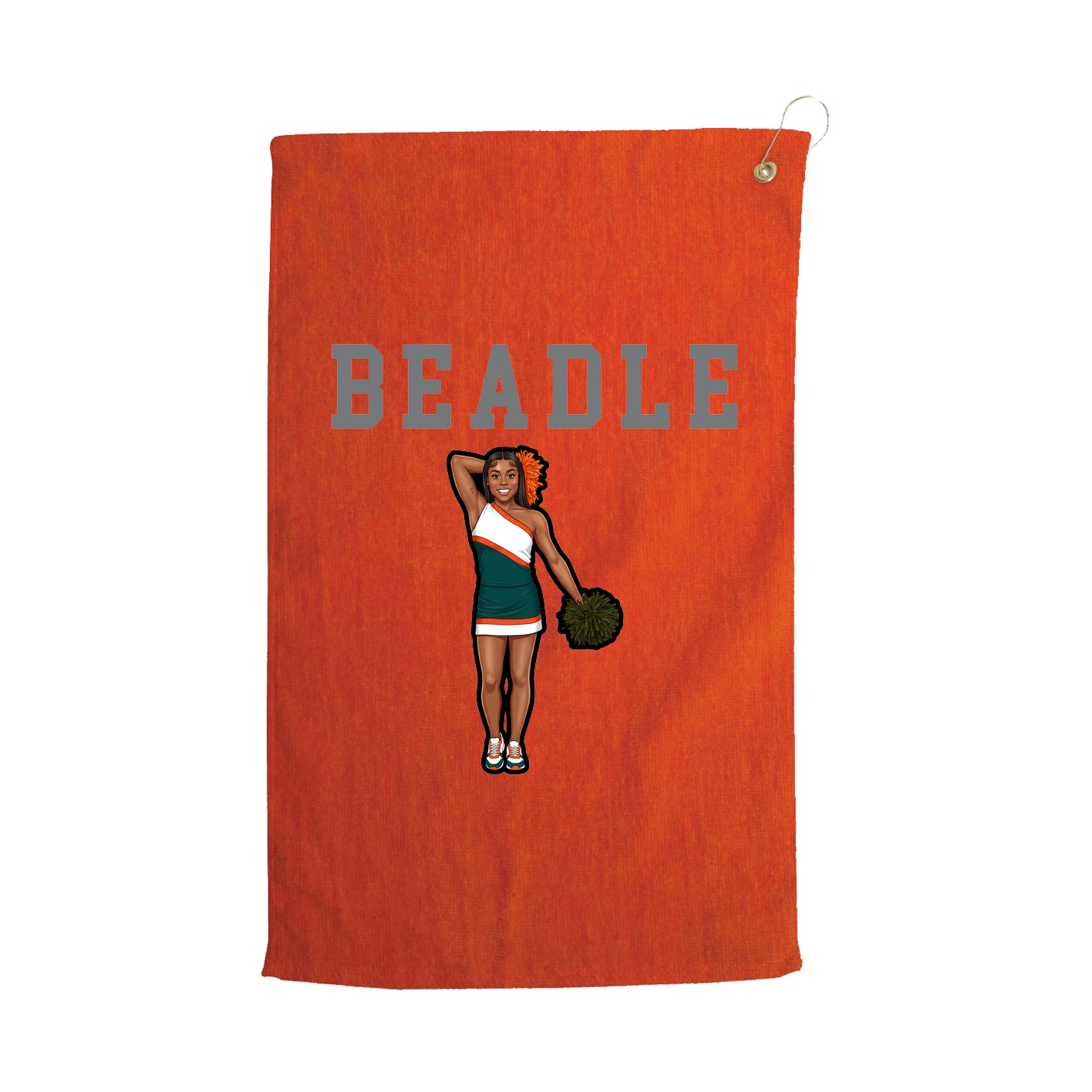Golf Towel — Shirsey in Orange