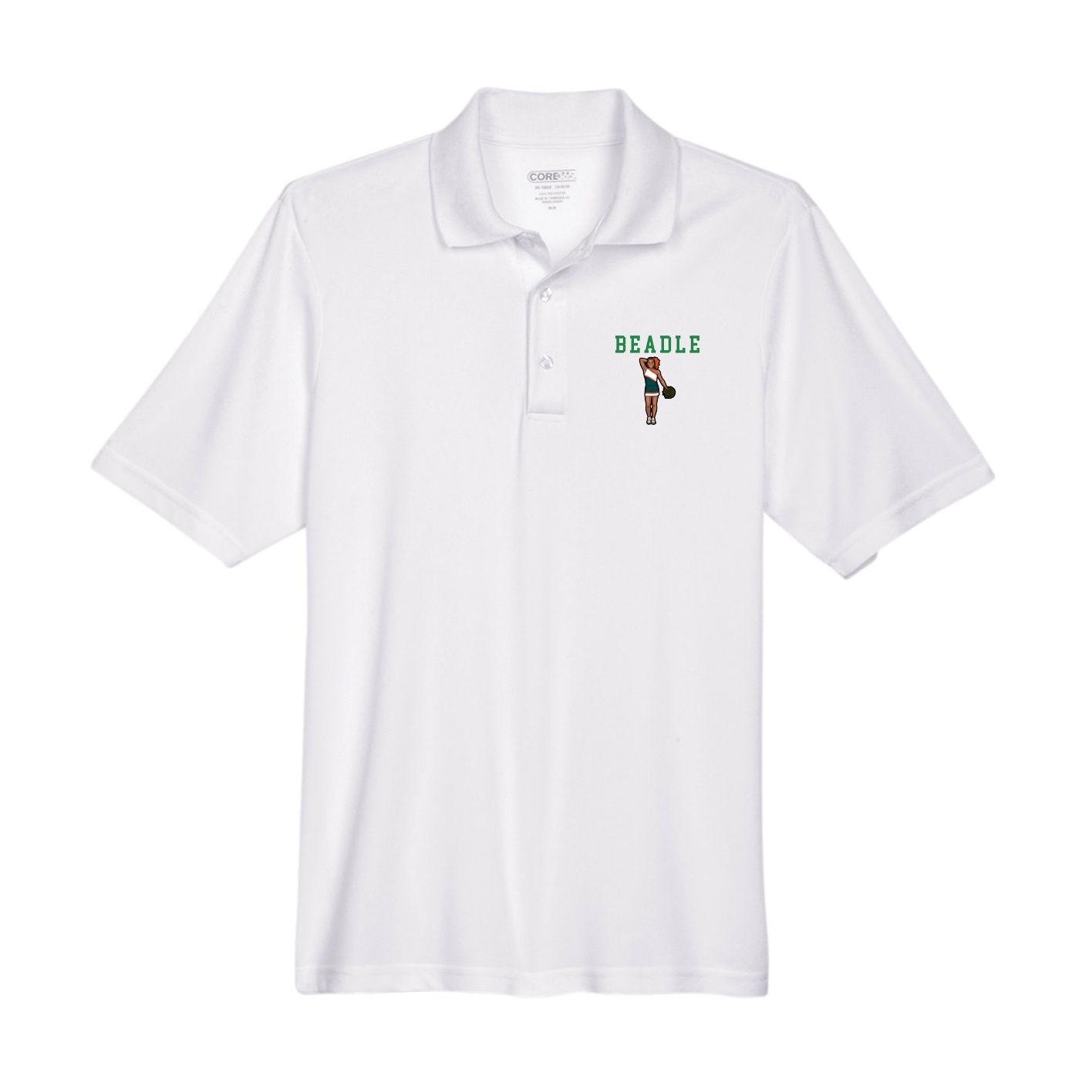 Performance Polo — Shirsey in White