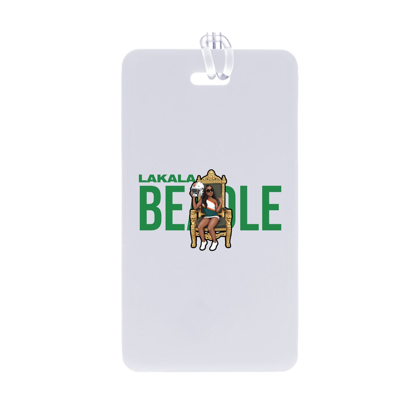 Bag Tag — Player Name in Classic