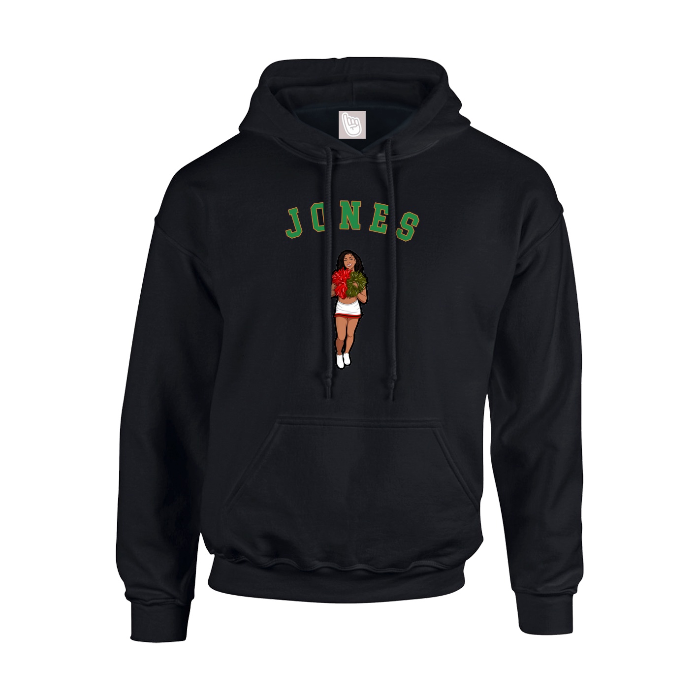 Youth Hoodie — Shirsey Arch in Black