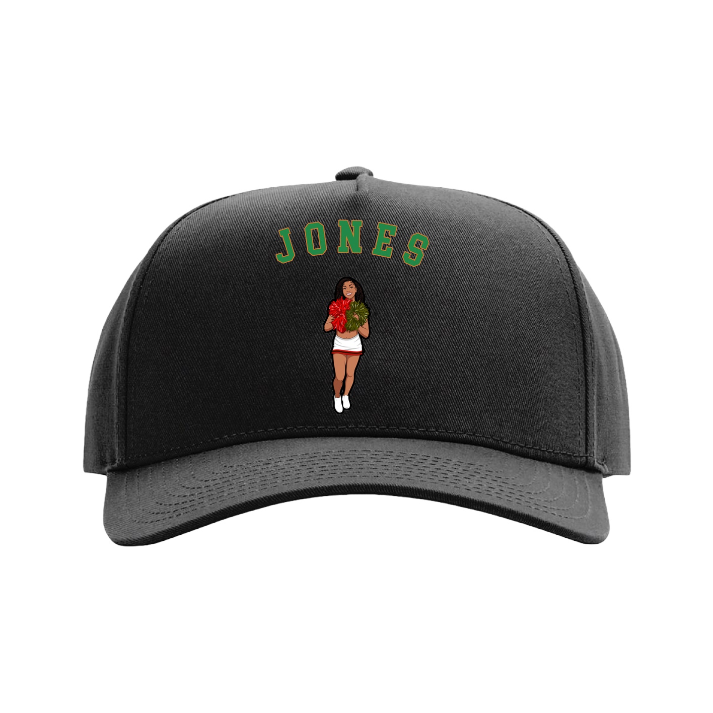 Full Fabric Five-Panel Champ Cap