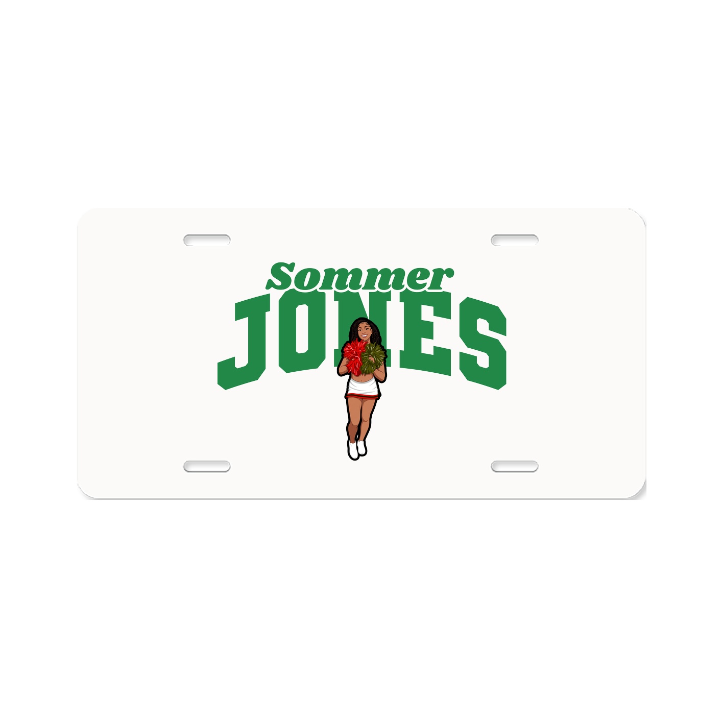 License Plate — Signature Arch in Classic