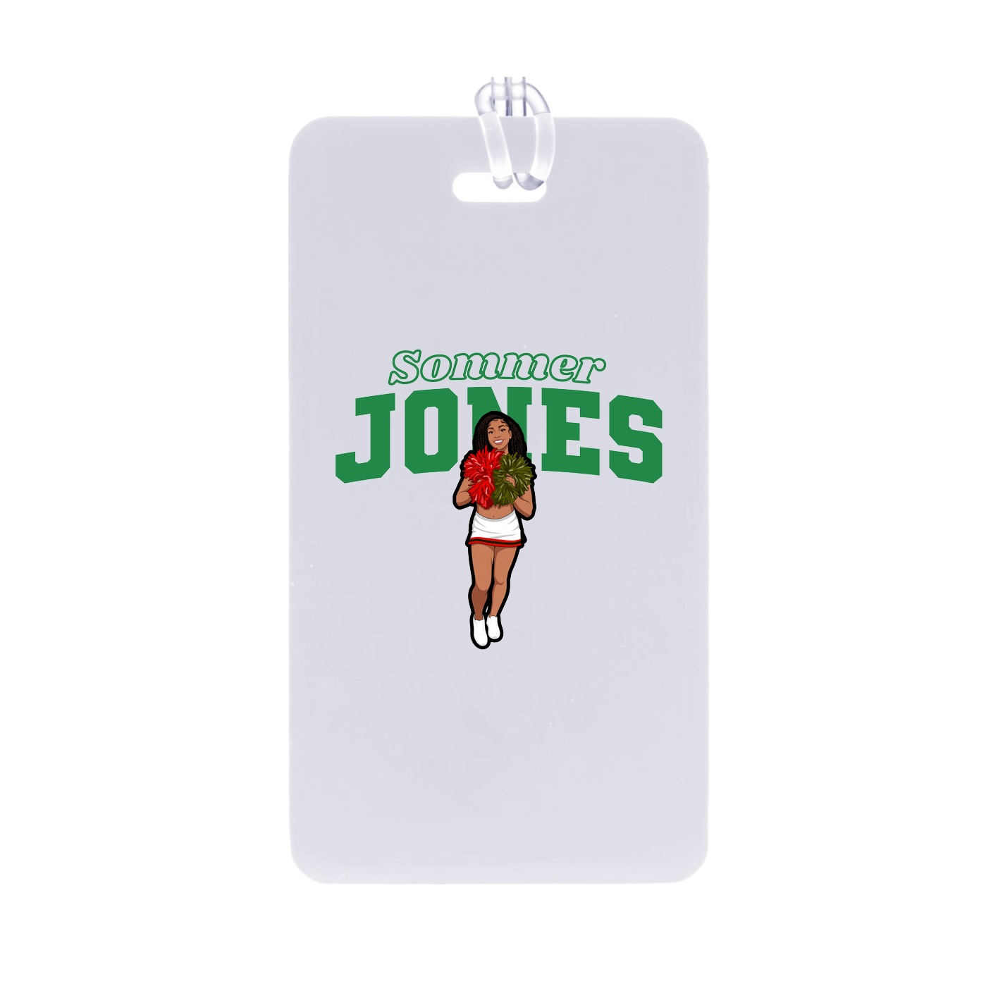 Bag Tag — Name Arch in Classic