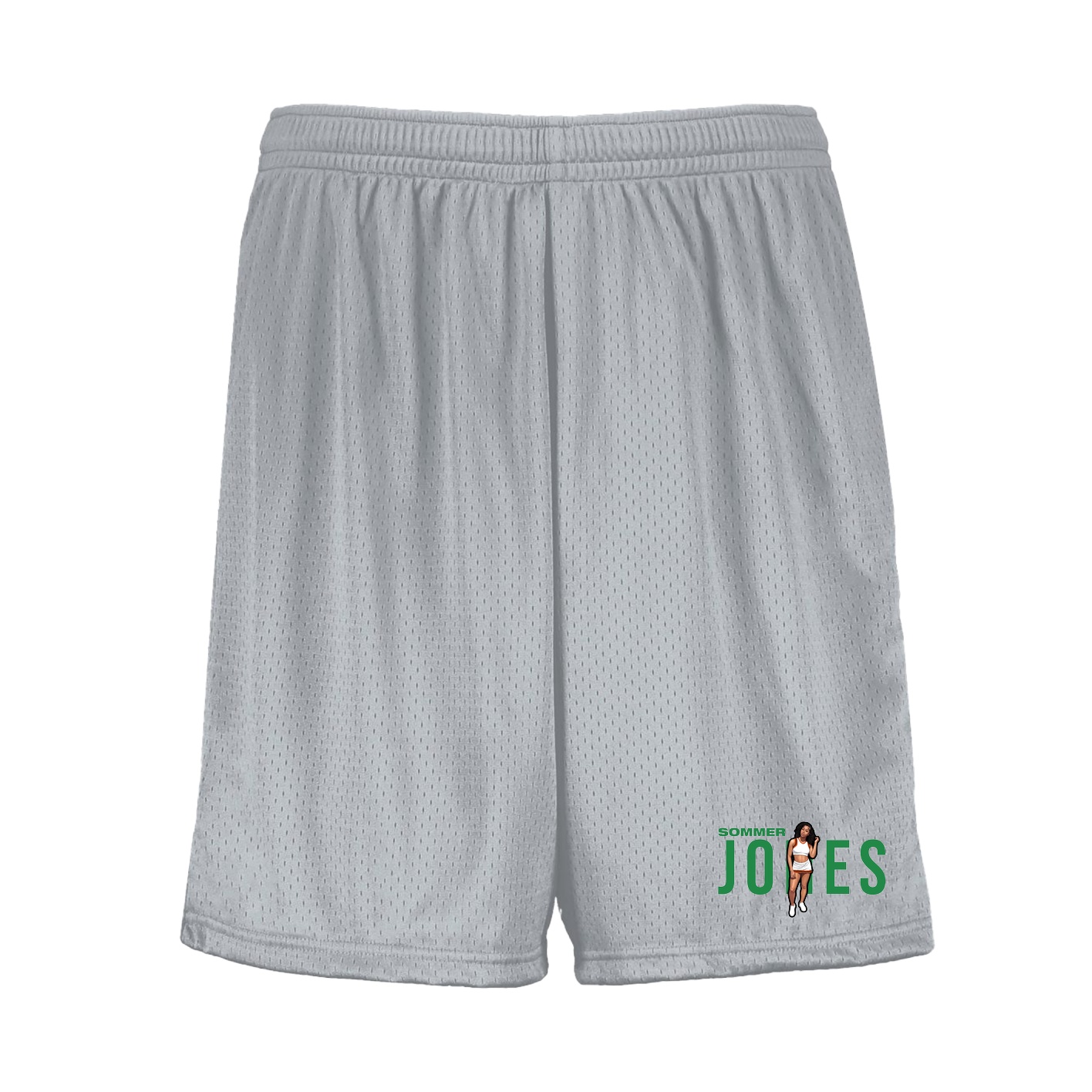 Shorts — Player Name in Silver