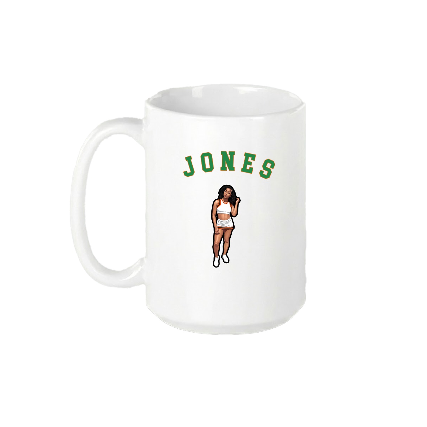 15oz Coffee Mug — Shirsey Arch in White