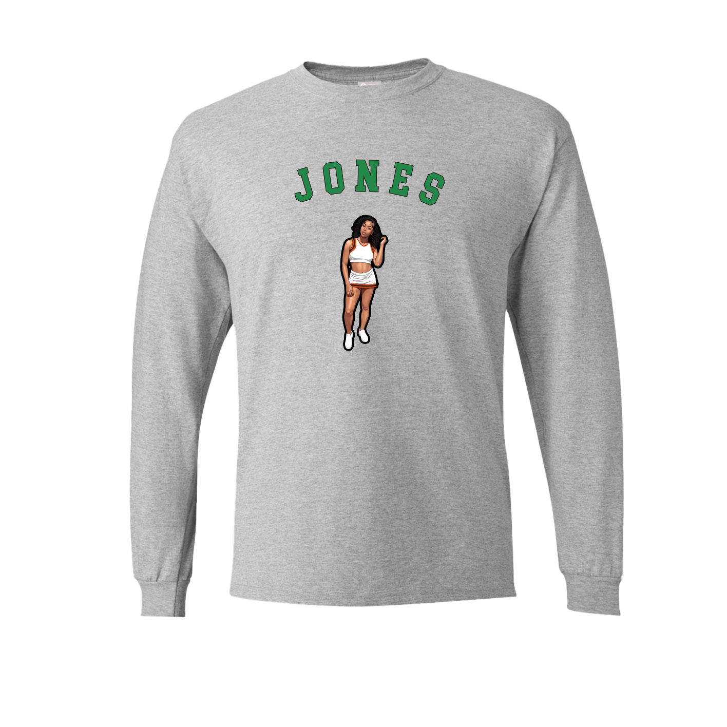 Long Sleeve Tee — Shirsey Arch in Grey