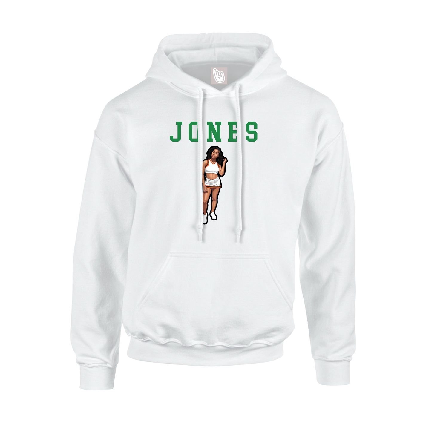 Youth Hoodie — Shirsey in White