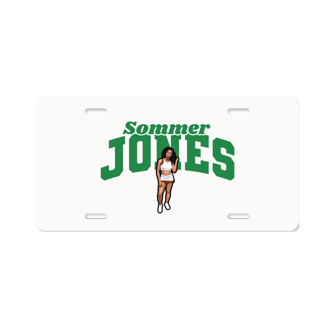 License Plate — Signature Arch in Classic